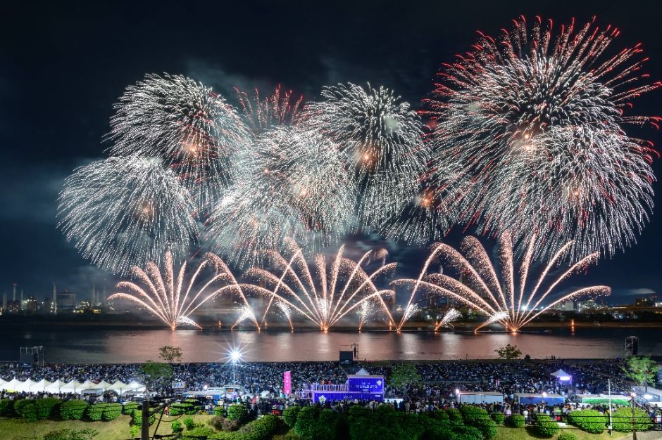 포항국제불빛축제 모습