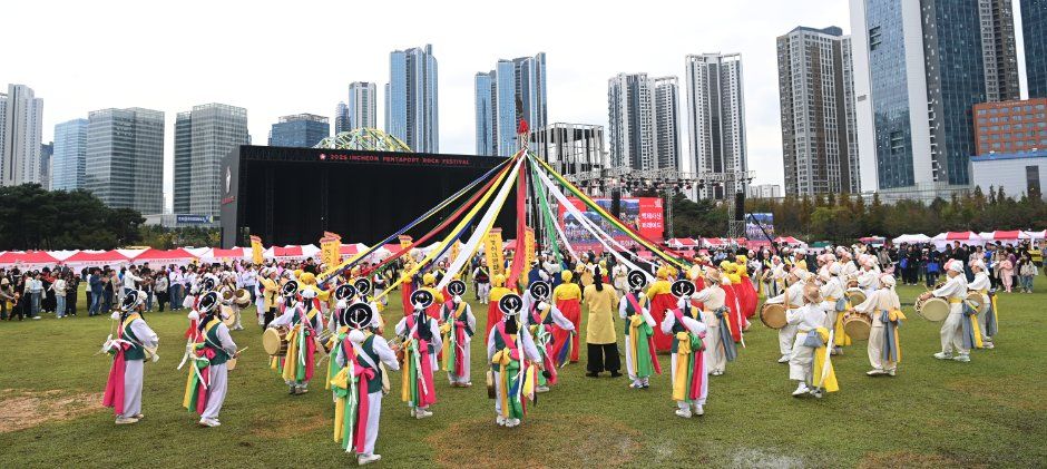 한국관광공사 연수 능허대 문화축제 모습 5