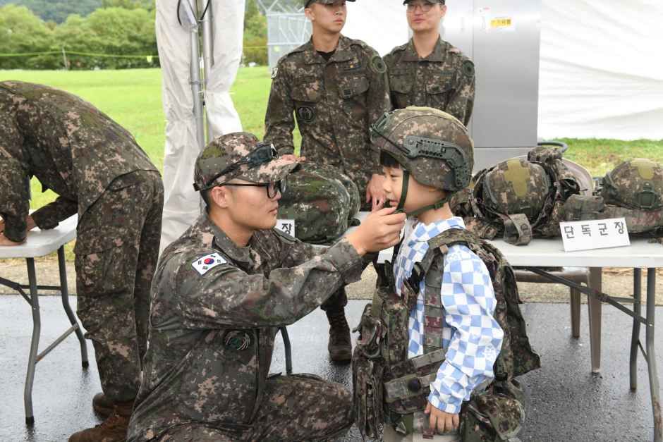 한국관광공사 지상군페스티벌 모습