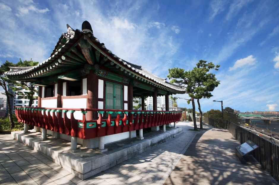 한강역사탐방 모습