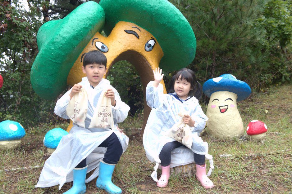 양양송이연어축제 모습