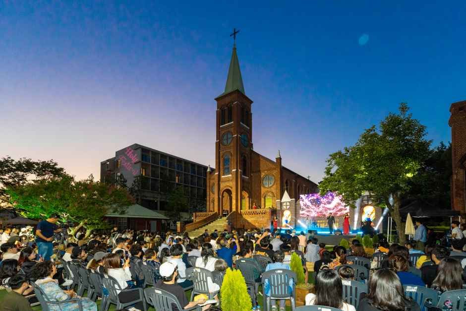 한국관광공사 왜관 홀리 페스티벌 모습