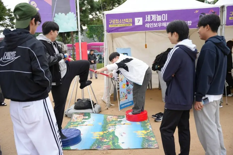 한국관광공사 구로청소년축제 모습
