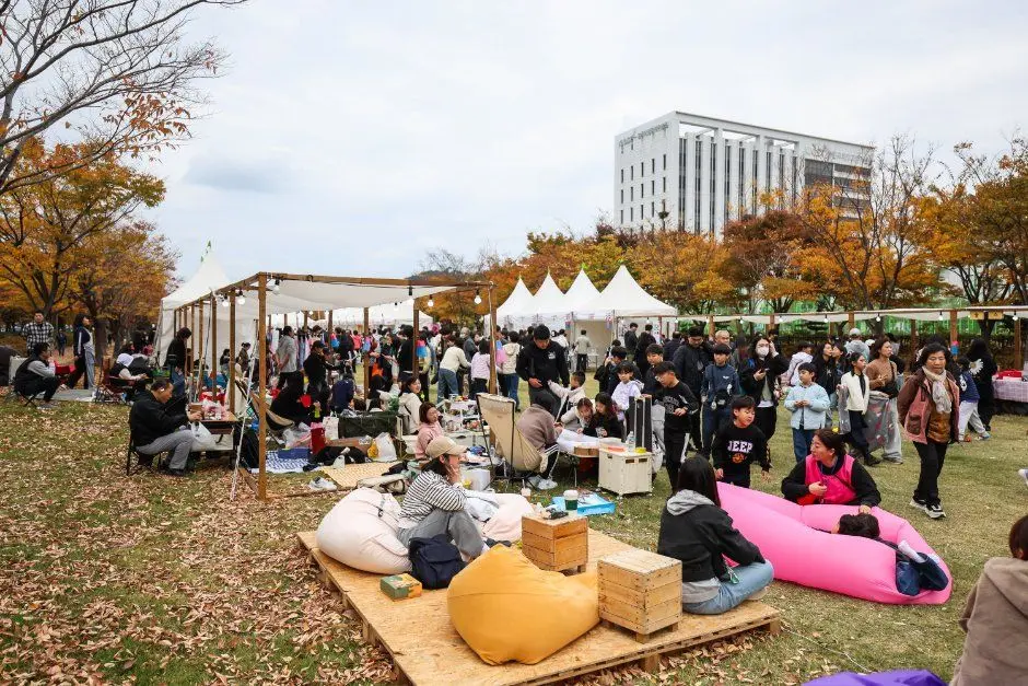 한국관광공사 영도다리축제 모습