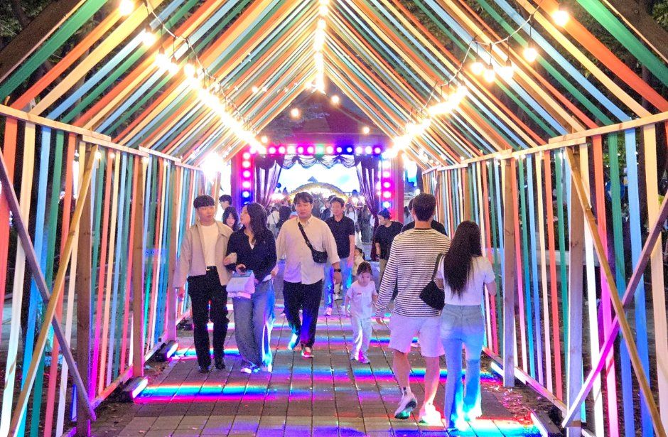 한국관광공사 대전 서구 아트페스티벌 모습