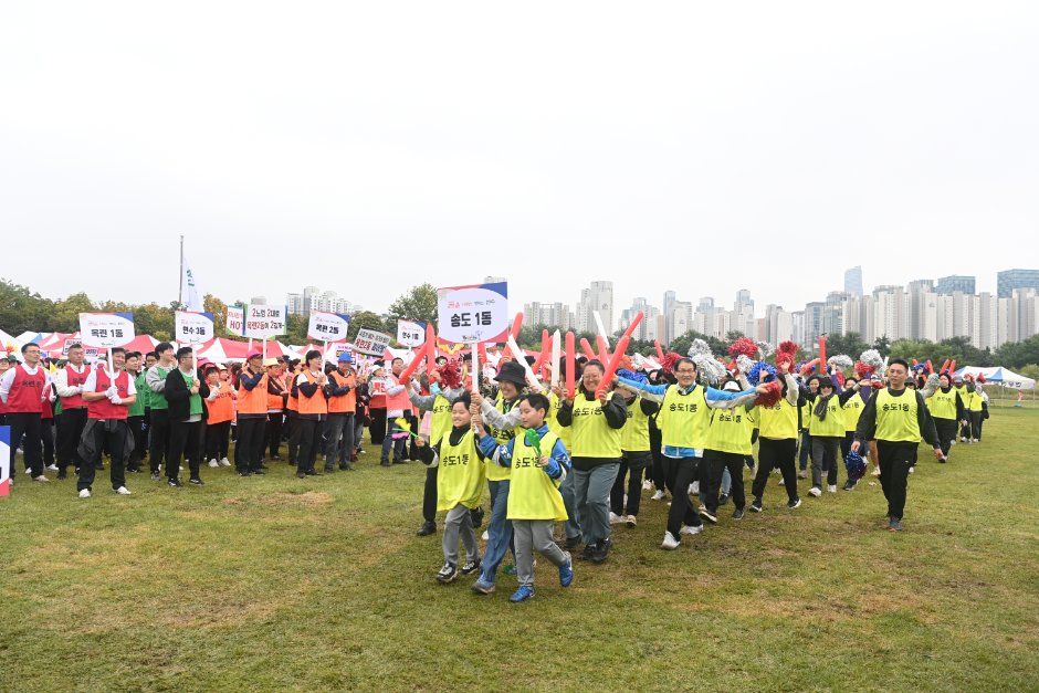 한국관광공사 연수 능허대 문화축제 모습 3