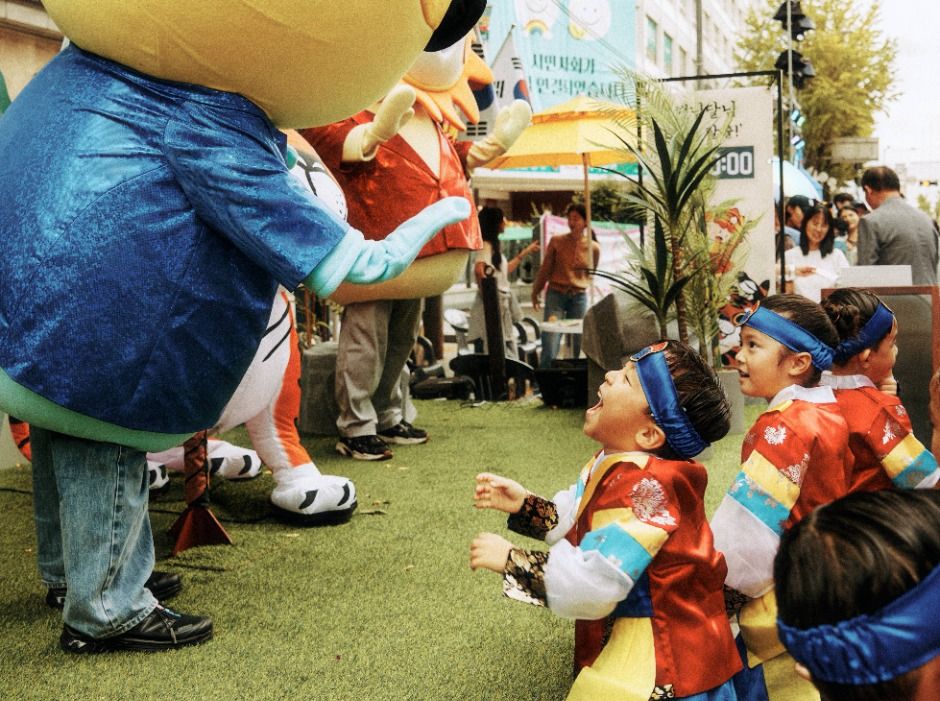 광주 추억의 충장축제 모습