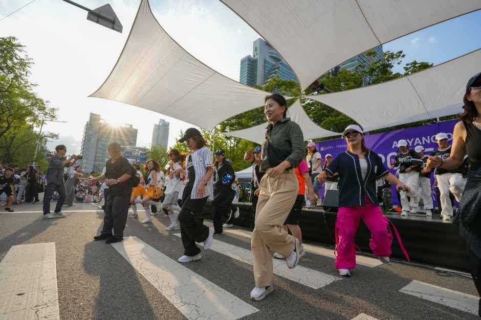 한국관광공사 안양춤축제 모습