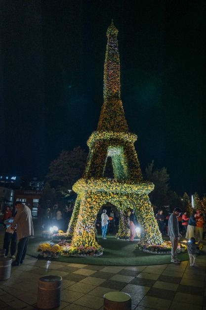 유성국화축제 모습