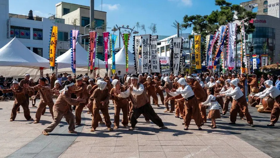한국관광공사 탐라문화제 모습