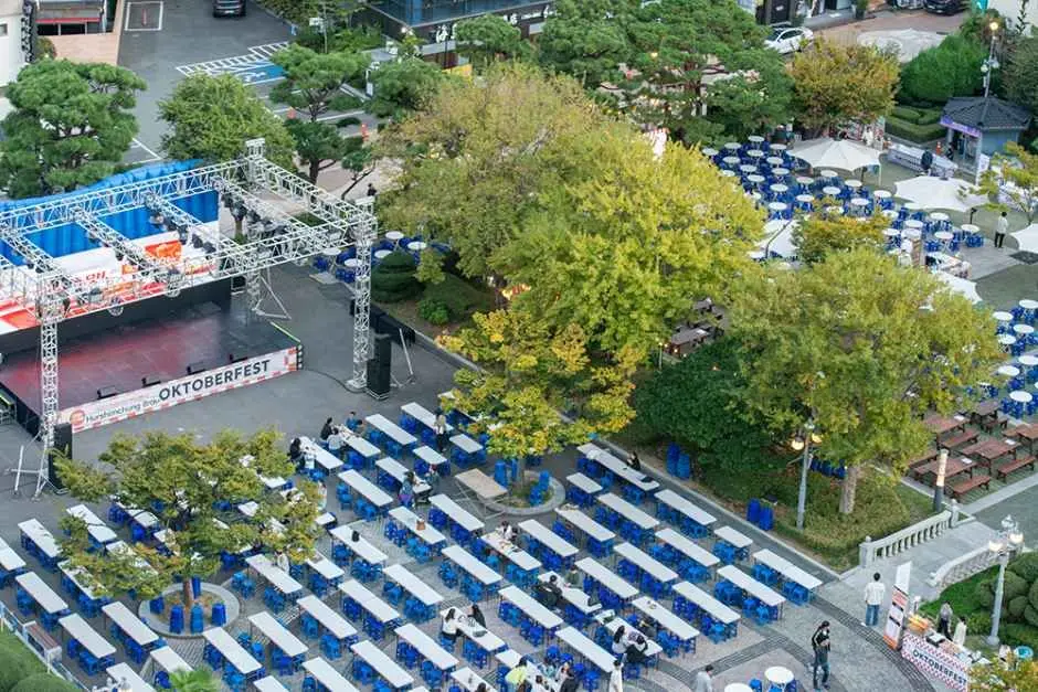 한국관광공사 허심청브로이 옥토버페스트 모습 3